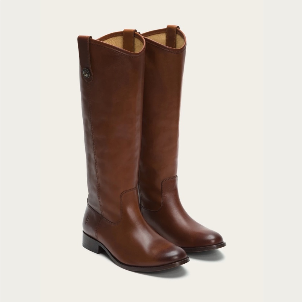 Frye Leather Boots Sz 8.5 Style Melissa